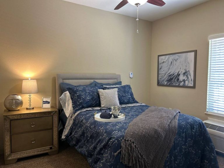 The Pavilion at Great Hills - Catered Living Bedroom