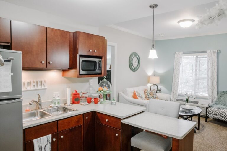 The Pavilion at Great Hills - Living Room and Dining Room